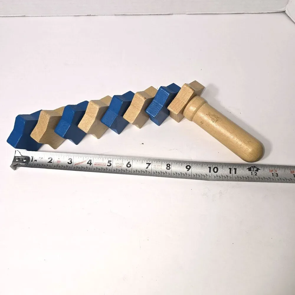True Balance Star Handheld Wooden Coordination Toy STEM Fidget Balance Game